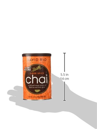 David Rio Tiger Spice Chai, 14oz. – 2 canisters