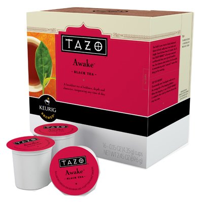 Mblock & Sons 10518 Tazo Awake Tea K-Cups, 16-Count