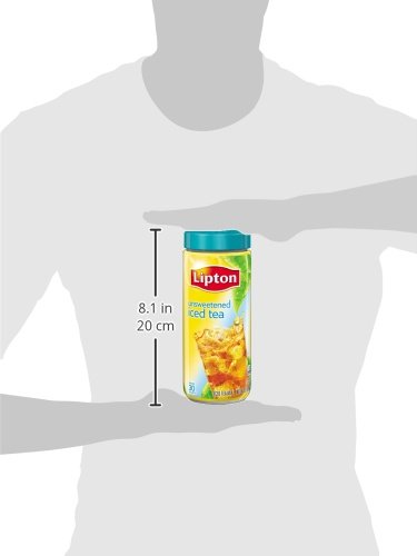 Lipton Unsweetened Iced Tea Mix, 3 Ounce (Pack of 3)