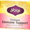 Yogi Echinacea Immune Support Tea, 16 Tea Bags (Pack of 6)