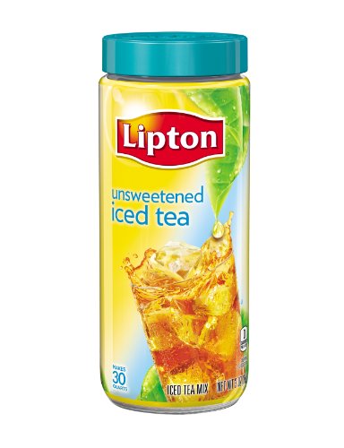 Lipton Unsweetened Iced Tea Mix, 3 Ounce (Pack of 3)