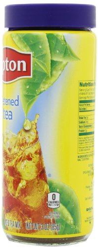 Lipton Unsweetened Iced Tea Mix, 3 Ounce (Pack of 3)