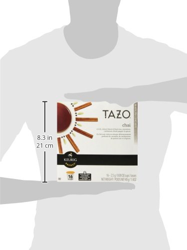 Starbucks Tazo Chai Black Tea Keurig Brewed 16 K-cup