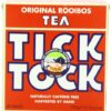 TICK TOCK TEAS Original Rooibos Organic Tea, Red Box, 3.5 Ounce