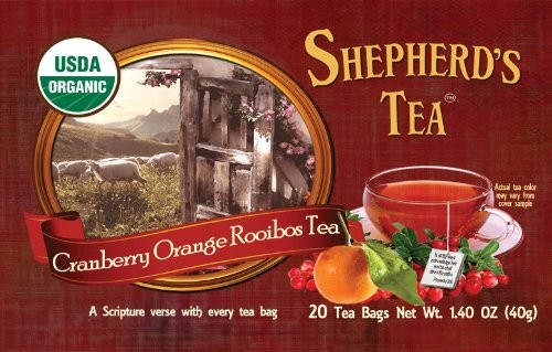 Organic Cranberry Orange Rooibos Bible Verse Tea