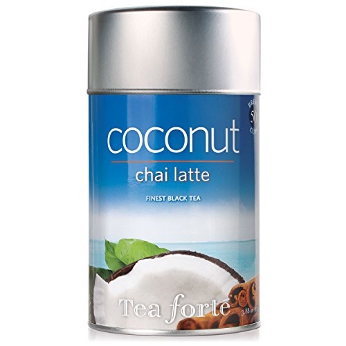 Tea Forte COCONUT CHAI LATTE Loose Leaf Black Tea, 3.5 Ounce Tea Tin