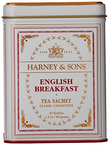 Harney & Sons Classic English Breakfast Tea 1.4 oz / 40 grams (20 Tea Sachets)