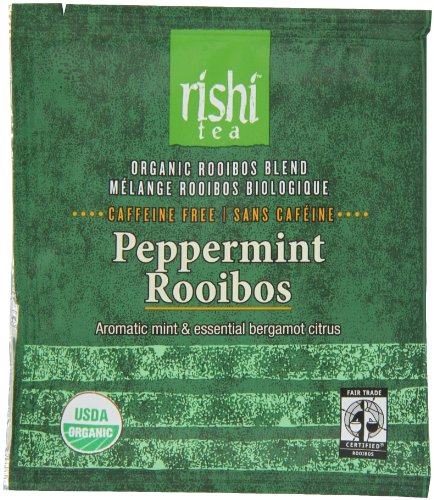 Rishi Tea, Peppermint Rooibos, 50-Count