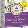 Traditional Medicinals Organic Smooth Move Tea, 16 Tea Bags (Pack of 6)