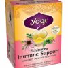 Yogi Echinacea Immune Support Tea, 16 Tea Bags (Pack of 6)