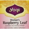 Yogi Woman’s Raspberry Leaf Tea, 16 Tea Bags (Pack of 6)