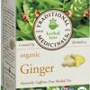 Traditional Medicinals Organic Ginger Tea, 16 Tea Bags (Pack of 6)