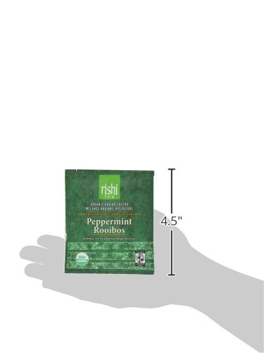 Rishi Tea, Peppermint Rooibos, 50-Count