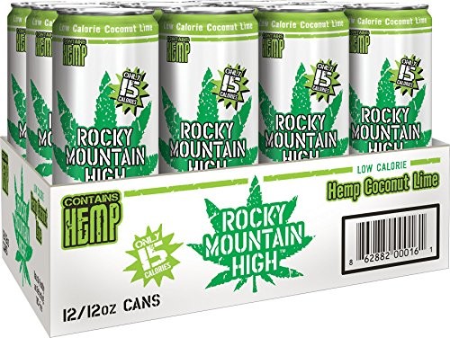 Rocky Mountain High Hemp 12-Fluid Ounce Drink, 12 Pack