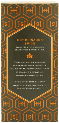 Harney and Sons Premium Tea Bags, Hot Cinnamon Spice, 20 Count