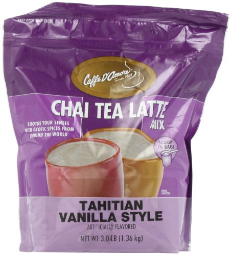 Chai Amore Tea Latte, Tahitian Vanilla, 3-Pound