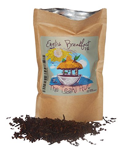 Organic English Breakfast Tea: 3-Time Award Winning Loose Leaf Black Tea – A Full-Bodied, Smooth and Malty Kick-Start To Your Morning Black Tea (2 oz)