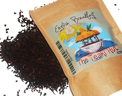 Organic English Breakfast Tea: 3-Time Award Winning Loose Leaf Black Tea – A Full-Bodied, Smooth and Malty Kick-Start To Your Morning Black Tea (2 oz)