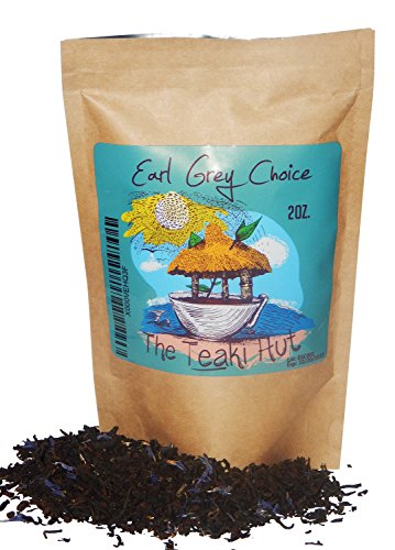 Organic Earl Grey Choice Loose Leaf Tea: 3-Time Award Winning Loose Leaf Black Tea – Hand-Blended, High-Grown Organic Black Tea – An Invigorating Tea for All Occasions (2 oz)