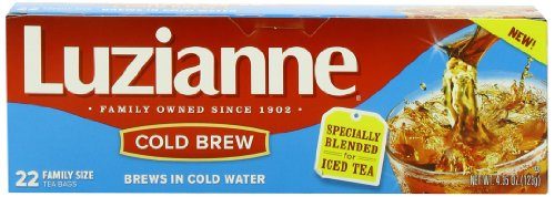 Luzianne Cold Brew Black Tea, 22 Count