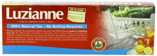 Luzianne Cold Brew Black Tea, 22 Count