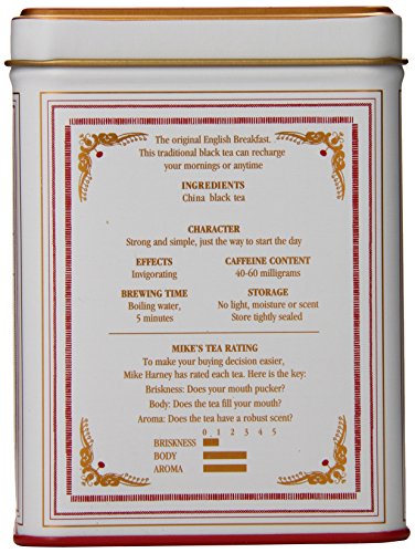 Harney & Sons Black Tea, English Breakfast, 20 Sachets