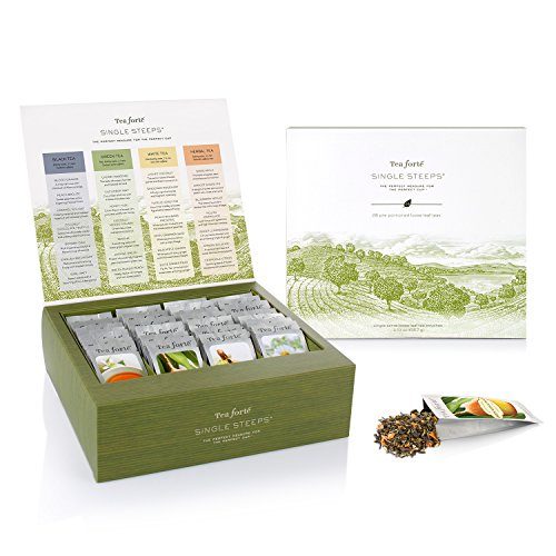 Tea Forté SINGLE STEEPS Loose Leaf TEA CHEST Assortments