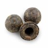 Pu-erh Tea Ball Cakes (20-pack), 20 Pu erh Tuo Cha Bird’s Nest Shape Cakes, Fermented Loose Leaf Tea, Yunnan China Origin, 60+ Servings in Square Black Metal Tin